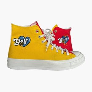 Converse Golf Le Fleur High Top Sneakers Size 8.5 Tyler The Creator